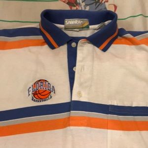 Vintage Florida Gators Basketball Polo